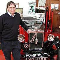 James Peacop with his lovely 1932 McEvoy special.